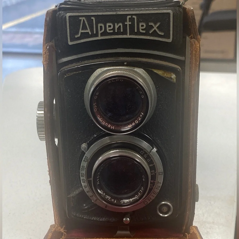 Alpenflex i 1953 Hachiyo Opt.Co ALPO f3,5/7,5 cm ORIENT ii Getestet EXC #536462